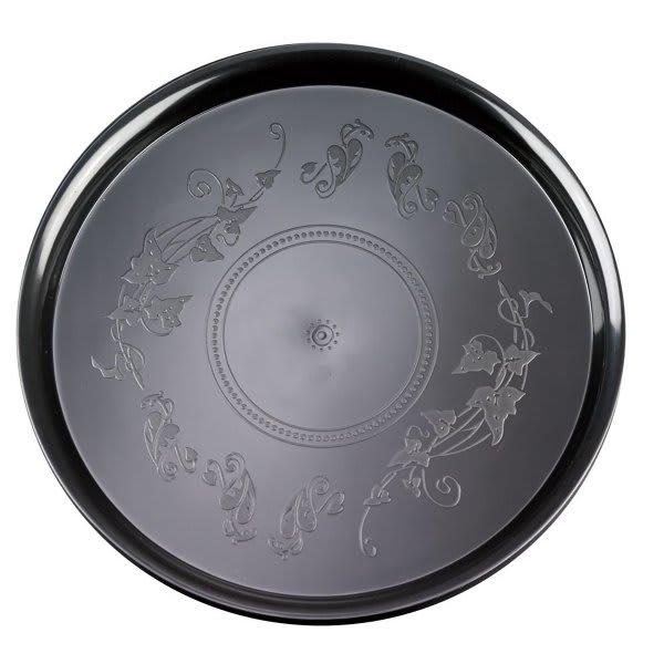 Emi Yoshi® Black Deli Mate Catering Tray 16" Case Of 25