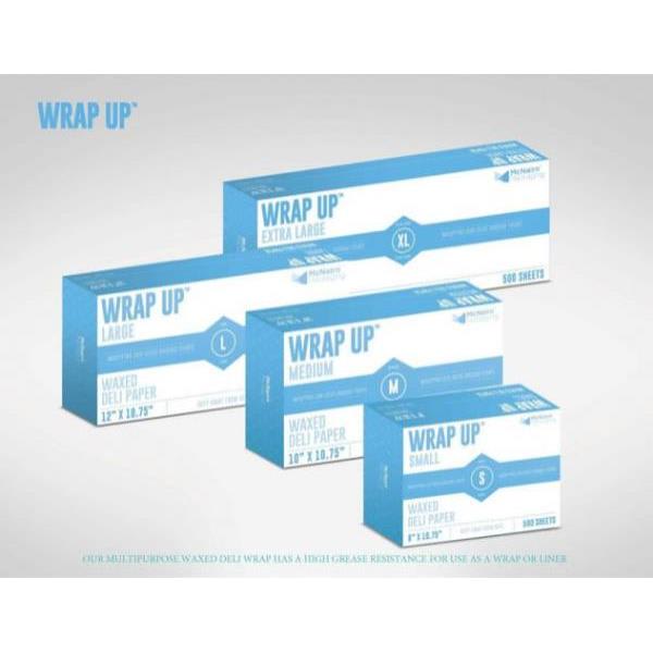 Mcnairn™ Wax Deli Paper 12" X 10.75" Case Of 6,000