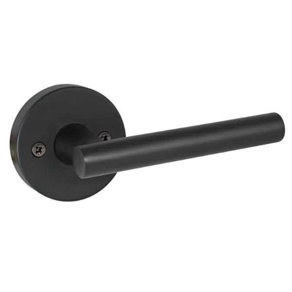 Design House Eastport Dummy/Decorative Door Lever In Matte Black