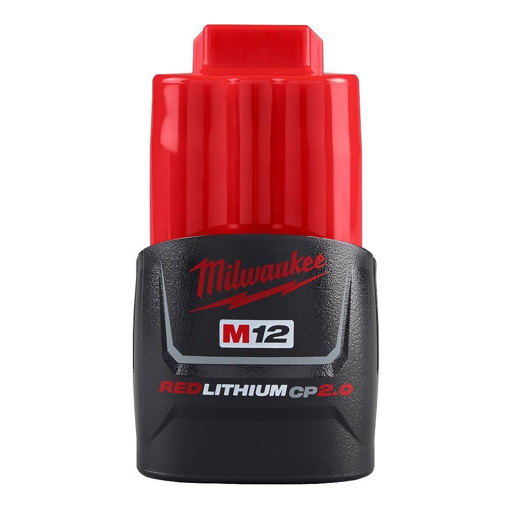 Milwaukee M12 REDLITHIUM 12v 2.0 Ah Lithium-Ion COMPACT Battery Pack