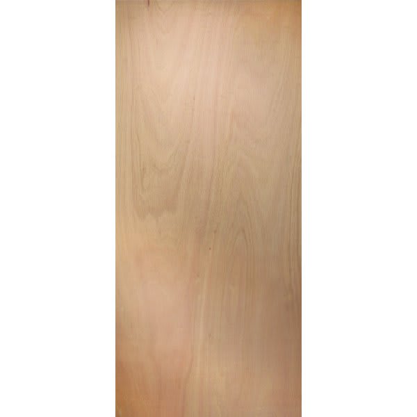 36" x 80" Flush Solid Core Primed Hardboard Door Slab, 13/8" HD Supply