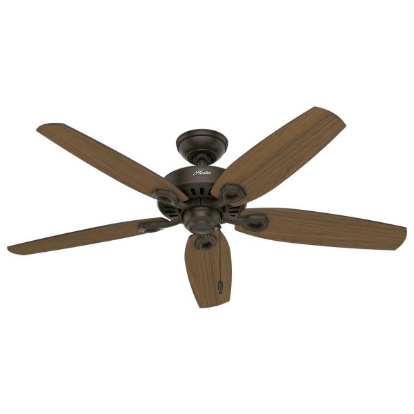 Hunter Fan Builder Elite Ceiling Fan W/ Light (Bronze)