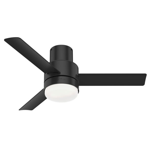 Hunter Fan Gilmour 44 In. Ceiling Fan W/ Light (Black)