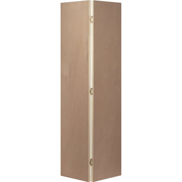 Masonite 30 In. X 80 In. X 1-3/8 In. Unfinished Wood Veneer Flush Hollow Core Lauan Bifold Interior Door