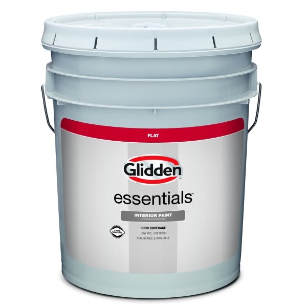 Glidden Essentials Interior Latex Paint Flat White 5g