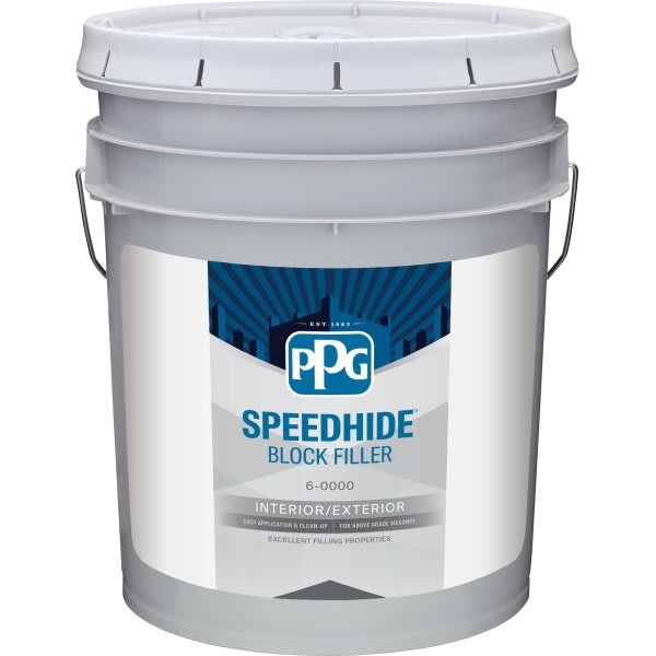PPG Speedhide Int/Ext Masonry Latex Block Filler White 5g