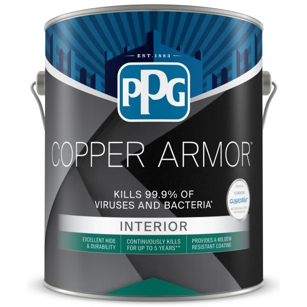 PPG Diamond Interior Latex Eggshell Paint Ultra Pure White/B1 5G HD