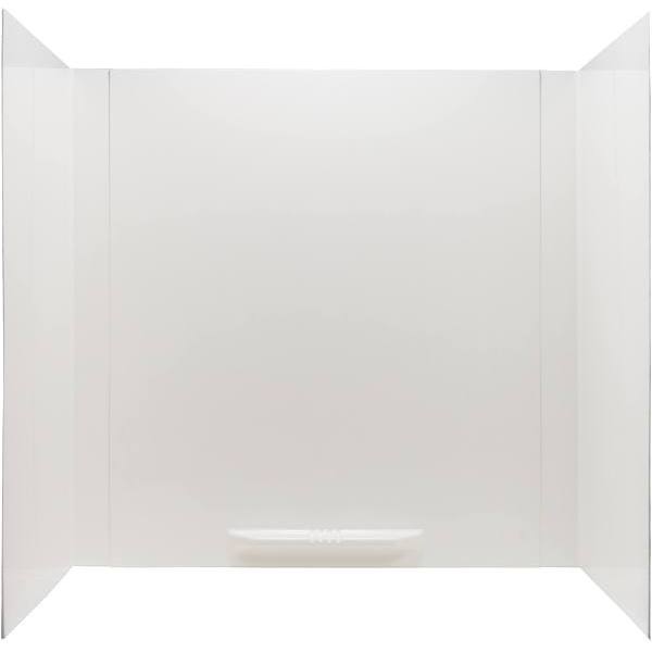 El Mustee Durawall 30 In. X 60 In. X 58 In. 3-Piece Easy Al Bath Tub Surround