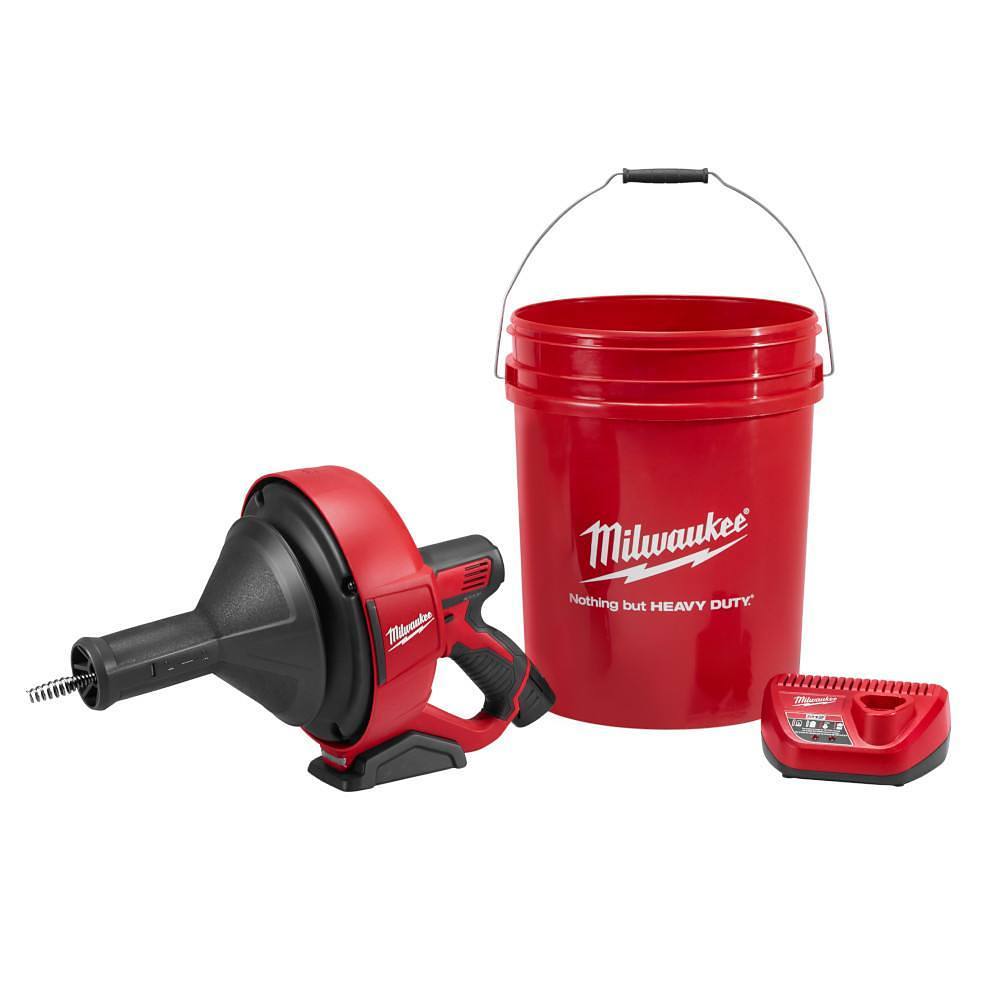 Milwaukee® M12™ Airsnake™ Drain Cleaning Air Gun Kit HD Supply