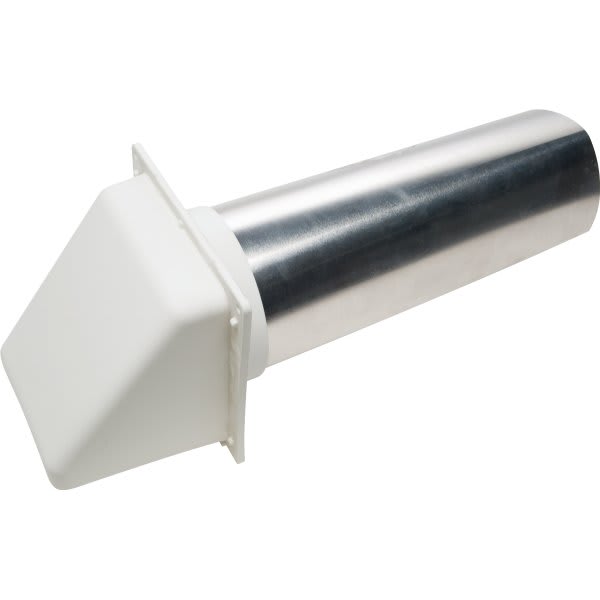DeflectO Deflecto InWall Dryer Vent Box With 4" Diameter Aluminum Connector HD Supply