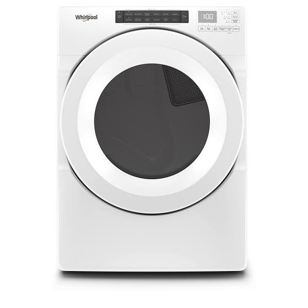 Whirlpool® ENERGY STAR®  7.4 cu. ft. Front Load Long Vent Electric Dryer, Closet Depth, White