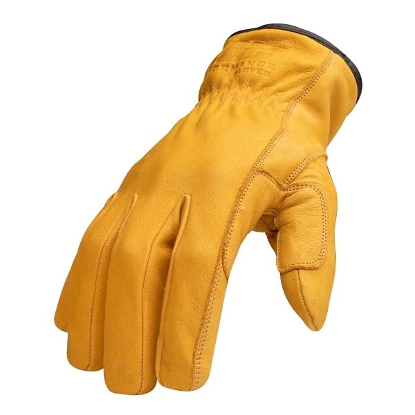 212 Performance Cut Resistant 5 Leather Driver Gloves, Medium, Brown
