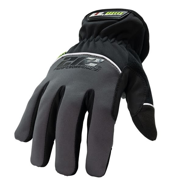 212 Performance Waterproof Cut 5 Touch Screen Tundra Gloves, Medium, Gray