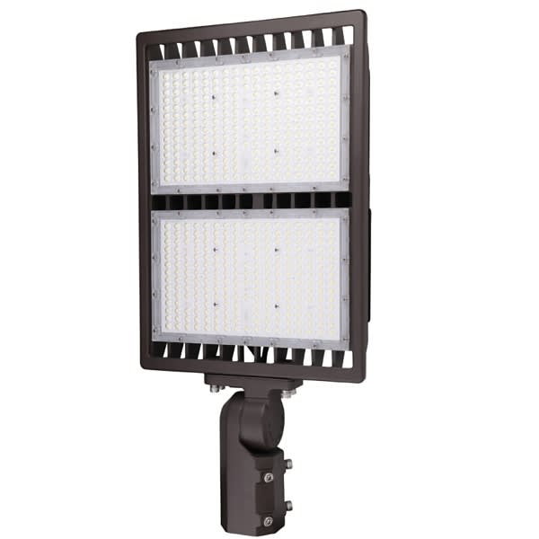 Halco 300-Watt Slipfitter Bronze Outdoor Integ Led Flood Daylight