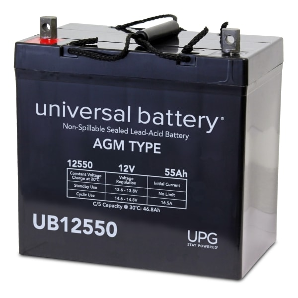 Universal Power Group 12v 12ah F1 Term Sealed Lead Acid Agm