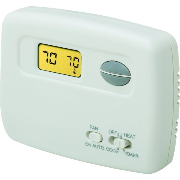 Honeywell® 24 Volt Digital Heat Pump Thermostat, 51/4w X 33/4"h HD