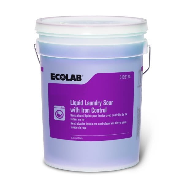 Ecolab Solid Laundry Sour Soft 26 Lb HD Supply