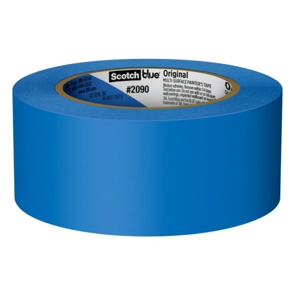 3M Scotchblue 1.88 In. X 60 Yds. Multi-Surface Painter'S Tape Package Of 6