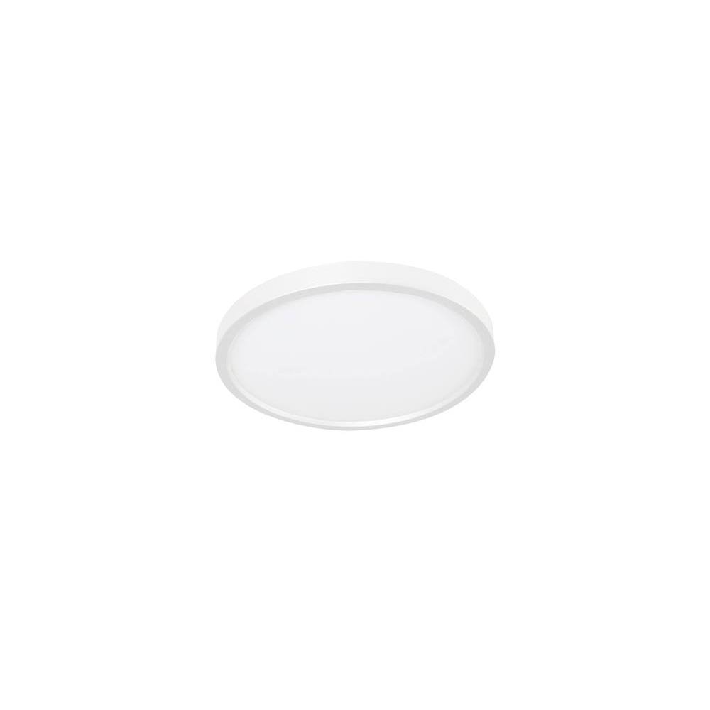 AFX® Edge Round 12 In. LED Flush Mount White 120v, 27/30/35/40/50k
