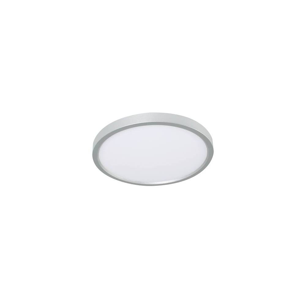 AFX® Edge Round 12 In. LED Flush Mount Satin Nickel 120v, 27/30/35/40/50k