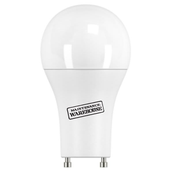 Maintenance Warehouse 60-Watt Eq A19 GU24 Base Dimmable T20 LED Light Bulb 3000k Bright White 8-Pack