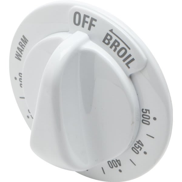 Ge® Assembly Knob Ge Thermostat White