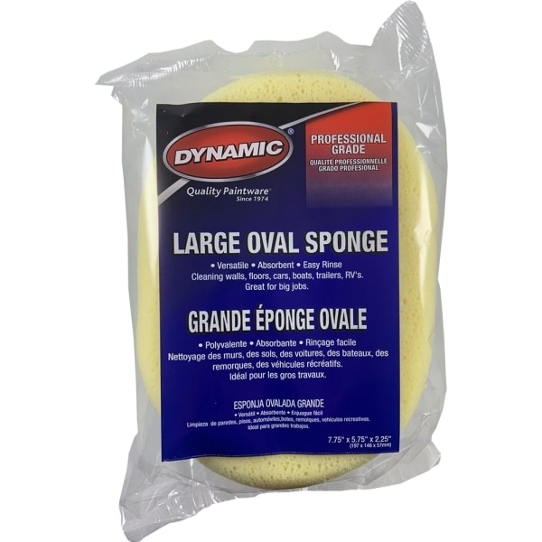 Dynamic 00026 Professional Grade All Purpose Large Oval Sponge