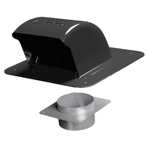 Inovate Roofneck And Dryerjack Roof Venting System (Black)