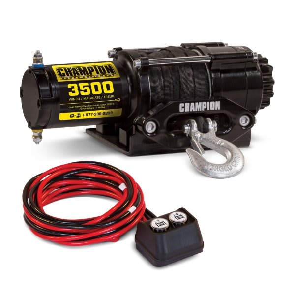 Champion Power Equipment 2000 Lb. Marine/trailer Utility Winch Kit HD