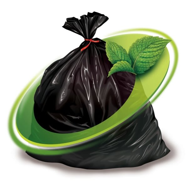 Mint-X 213 Ft. Rodent No Seal Repellent Compactor Tubing Trash Bags 36 In. #4  (Black)