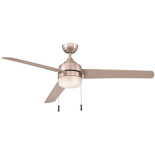 Home Decorators Collection Carrington 60" Ceiling Fan, Brush Nickel