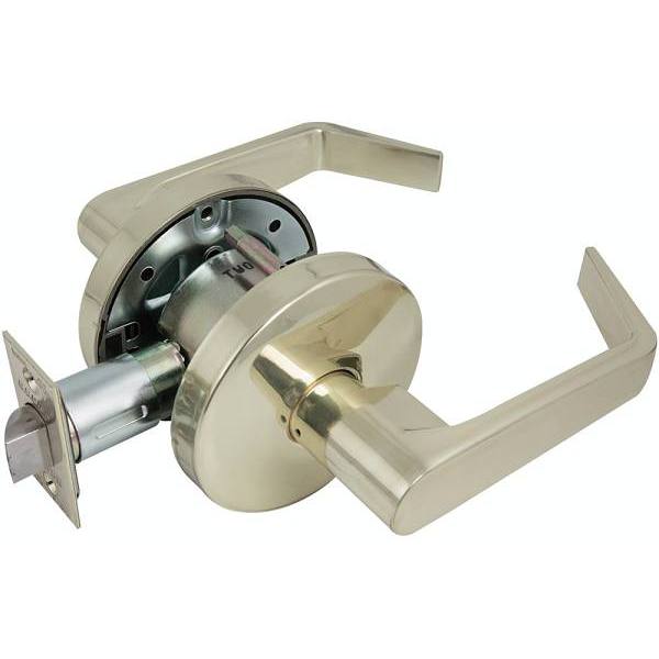 Us Lock 2050 Series Gr2 2-3/4 In. Backset Us3 Passage Hall/Closet Door Lever