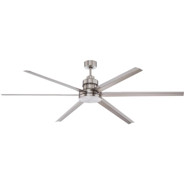 72 In Indoor Ceiling Fan W/ Remote Control (Brushed Nickel)