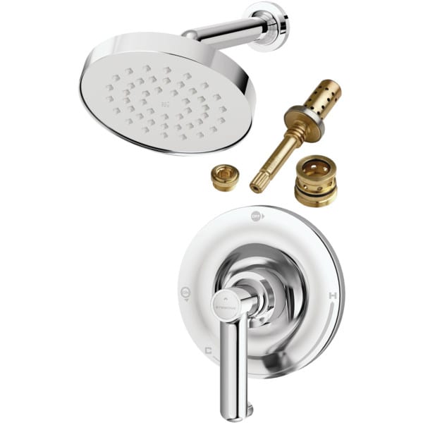 Symmons Temptrol Chrome Diverter Handle And Clip Kit HD Supply
