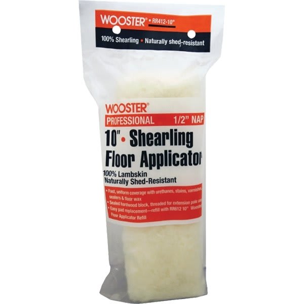 Wooster Rr612 12 Shearling Lambskin Floor Applicator Refill Package