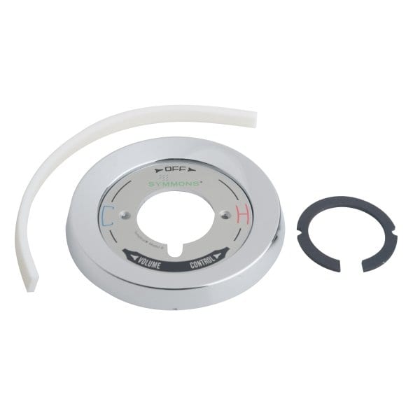 Symmons Origins Escutcheon Plate - Chrome Finish For Valve Trim