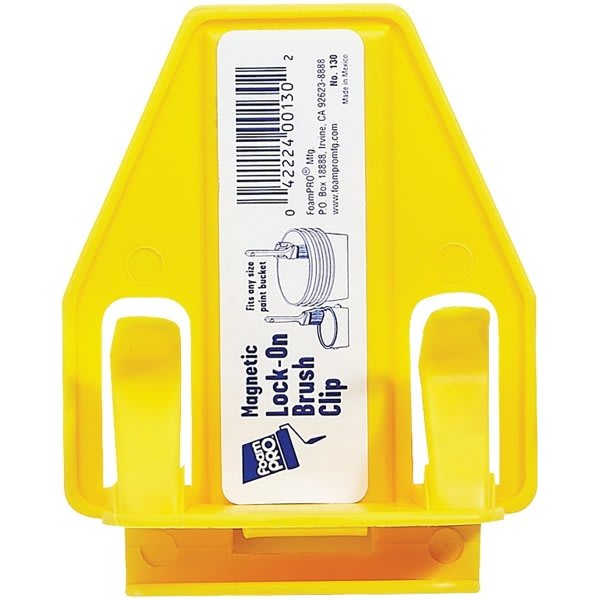 Foampro Mfg 130 Lock-On Magnetic Brush Clip, Package Of 20