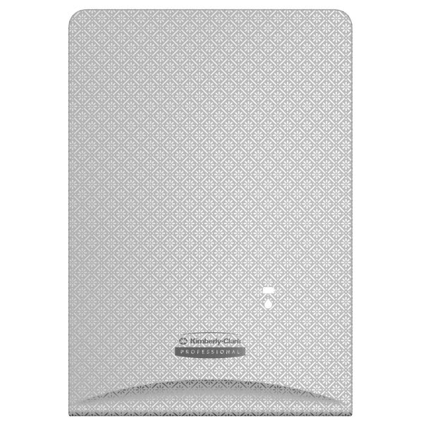 Kimberly-Clark Icon Soap And Sanitizer Dispenser, Faceplate, Silver Mosaic