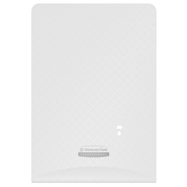 Kimberly-Clark Icon Soap And Sanitizer Dispenser, Faceplate, White Mosaic