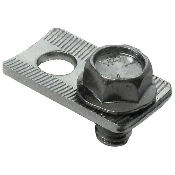 Frameless Sliding Shower Door Top Bracket, Package Of 2 HD Supply