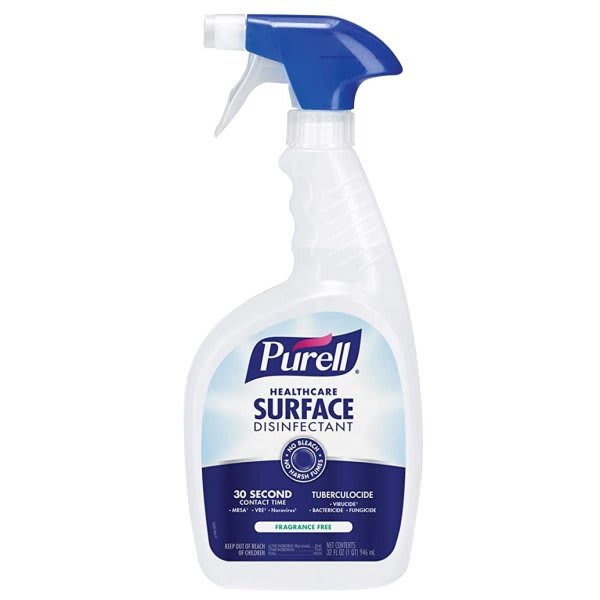 PURELL Professional Surface Disinfectant Spray Citrus Scent 32 Oz. Case