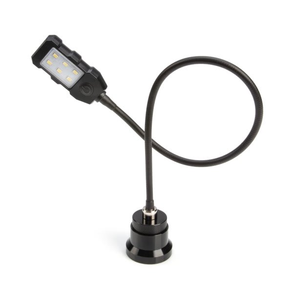 Illuminator 150-Lumen Rechargeable 3-In-One Magnetic Flex-Shaft Led Lamp Black