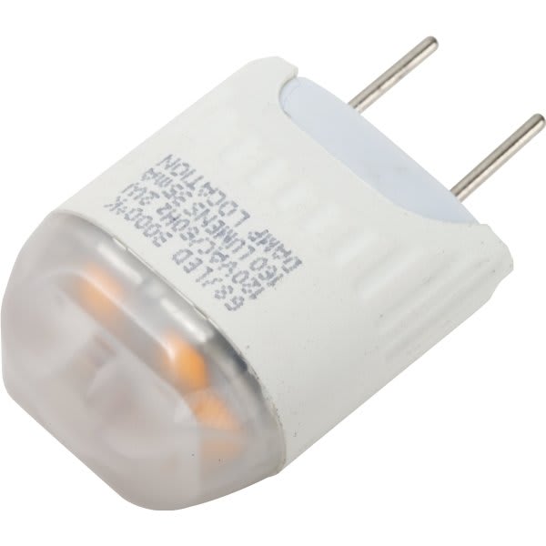 TCP® 1.5 Watt T3 LED Bulb, G4 Base, 3000 Kelvin, 120 Lumens, Package of ...
