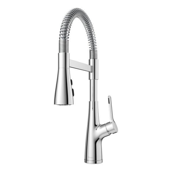 Pfister 2Handle Kitchen Faucet With Side Spray In Polished Chrome HD