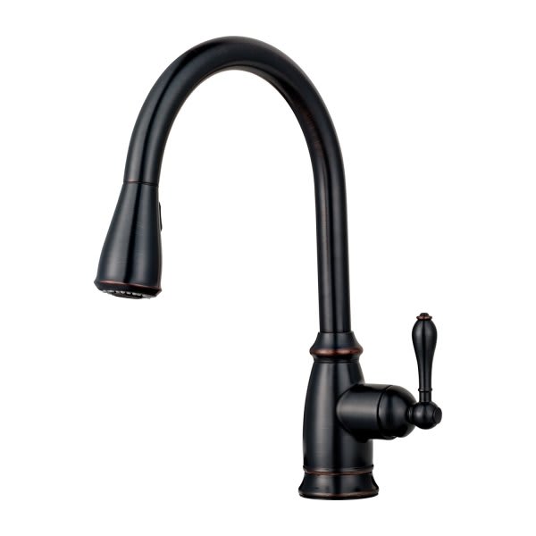 Pfister Series 1Handle PullDown Kitchen Faucet In Stainless Steel
