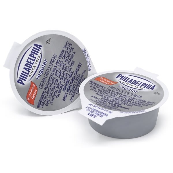 Kraft Philadelphia Cream Cheese Original 0.75 Oz Cup Case Of 50