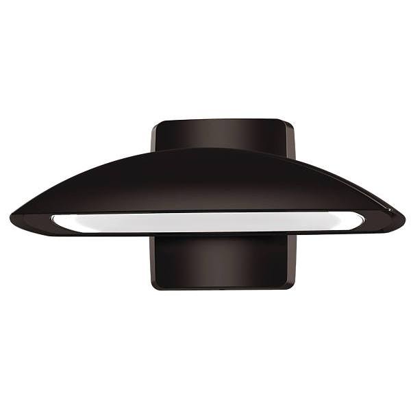 Eran 80w Int Led Bronze Outdoor Dusk To Dawn Wallpack Light 8000 Lumens 4000k