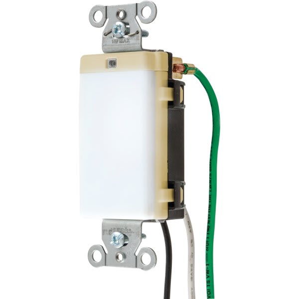 Hubbell-Pro Night Light Decorator Switch