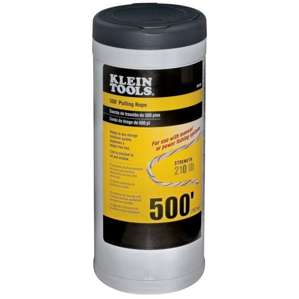 Klein Tools Poly Pull Line With Orange Tracer 500'