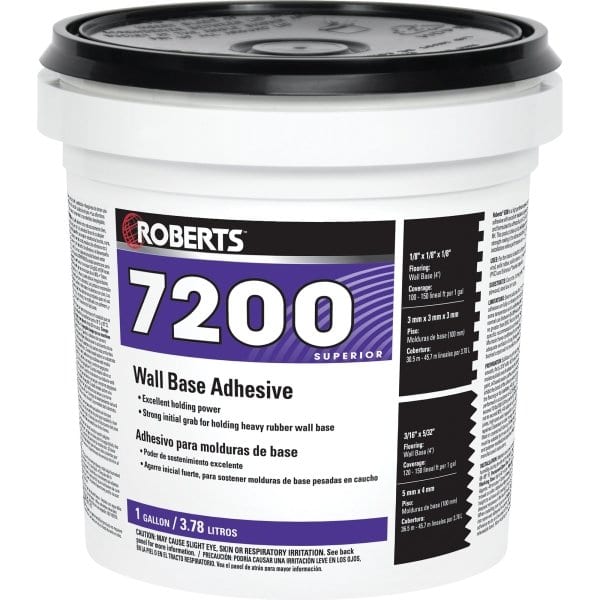 Qep® 1 Gallon Pail Of Wall And Cove Base Adhesive